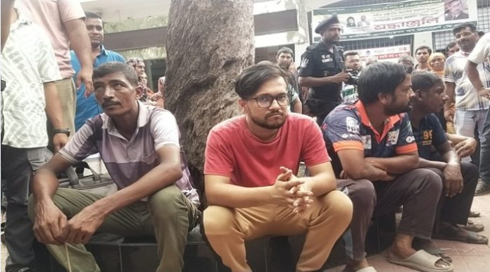রামেক এলাকায় মোবাইল কোর্টে ৭ জনের কারাদণ্ড