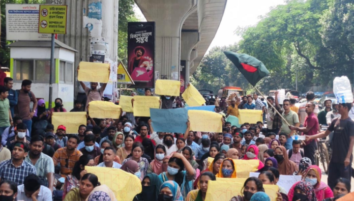 নিয়োগপত্রের দাবিতে শাহবাগে প্রাথমিকের বঞ্চিত প্রার্থীদের অবস্থান, ৫ দফা দাবি পেশ
