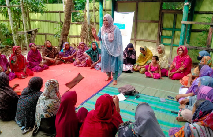জলবায়ু ঝুঁকি মোকাবিলায় নোয়াখালীর ৪৫০ নারীকে প্রশিক্ষণ
