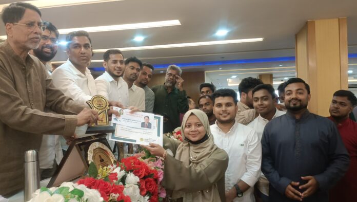 কোম্পানীগঞ্জে জিপিএ-৫ প্রাপ্ত ১২১ শিক্ষার্থীকে ছাত্রদলের সংবর্ধনা
