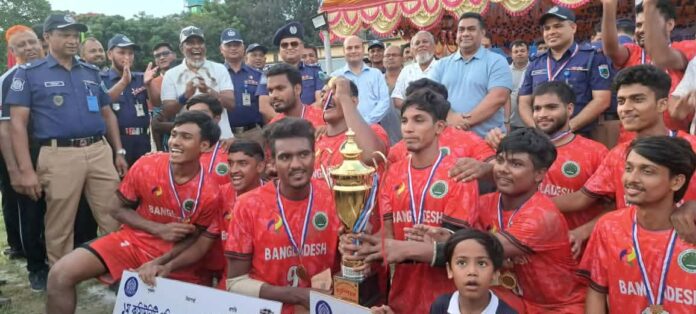 চাঁপাইনবাবগঞ্জে কমিউনিটি পুলিশ কাবাডি চ্যাম্পিয়নশিপ’র ফাইনাল অনুষ্ঠিত