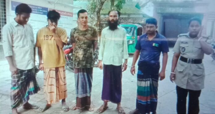 সুন্দরগঞ্জে ৫ মাদকসেবীর কারাদণ্ড