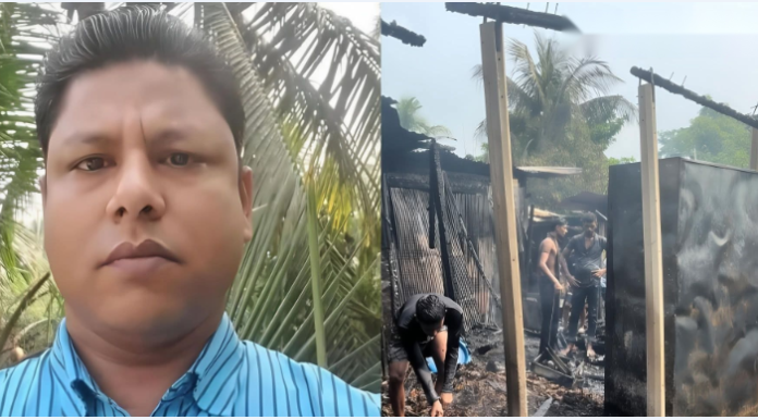 প্রতিবেশীর ঘর বাঁচাতে নিভে গেল সোহাগের জীবন