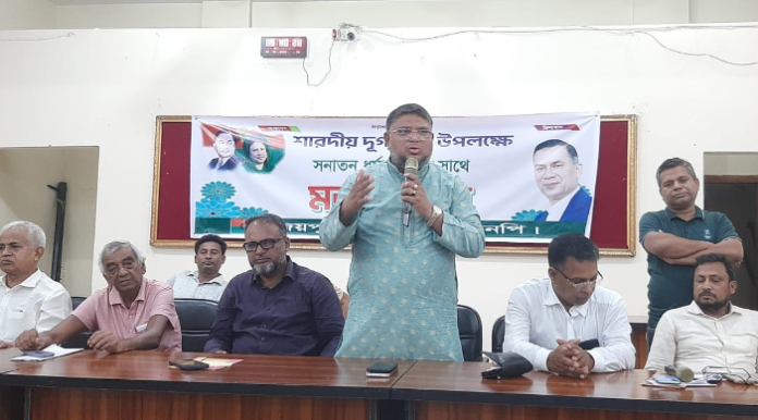 জয়পুরহাটে সনাতন ধর্মাবলম্বীদের সঙ্গে জেলা বিএনপির মতবিনিময় সভা অনুষ্ঠিত 