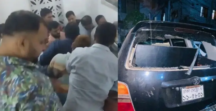 আমির নির্বাচন ঘিরে কুমিল্লায় জামায়াতের অফিসে হামলা, গাড়ি ভাঙচুর ও ককটেল বিস্ফোরণ, এলাকায় উত্তেজনা