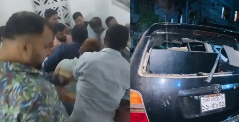 আমির নির্বাচন ঘিরে কুমিল্লায় জামায়াতের অফিসে হামলা, গাড়ি ভাঙচুর ও ককটেল বিস্ফোরণ, এলাকায় উত্তেজনা