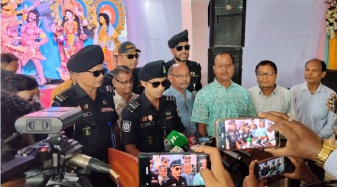 পঞ্চগড়ে দুর্গাপূজায় বিশেষ নিরাপত্তা নিয়ে এসআরবি মোতায়েন