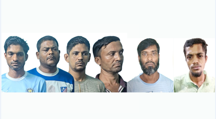 রাজশাহীতে পৃথক অভিযানে নারীসহ মাদক কারবারি গ্রেফতার ১০