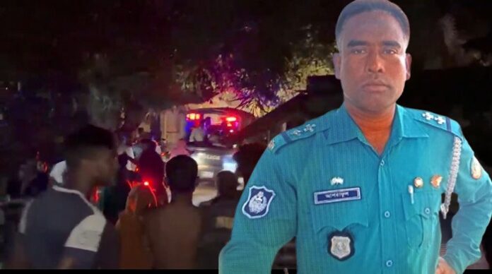 দুই ব্যক্তিকে আটকের ঘটনা জানতে চাওয়ায় সাংবাদিককে মেজাজ এসআই